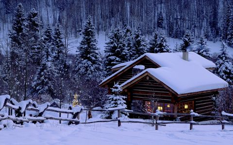 冬季白皙雪景图片壁纸大全